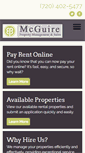Mobile Screenshot of mcguirepropertymanagement.com